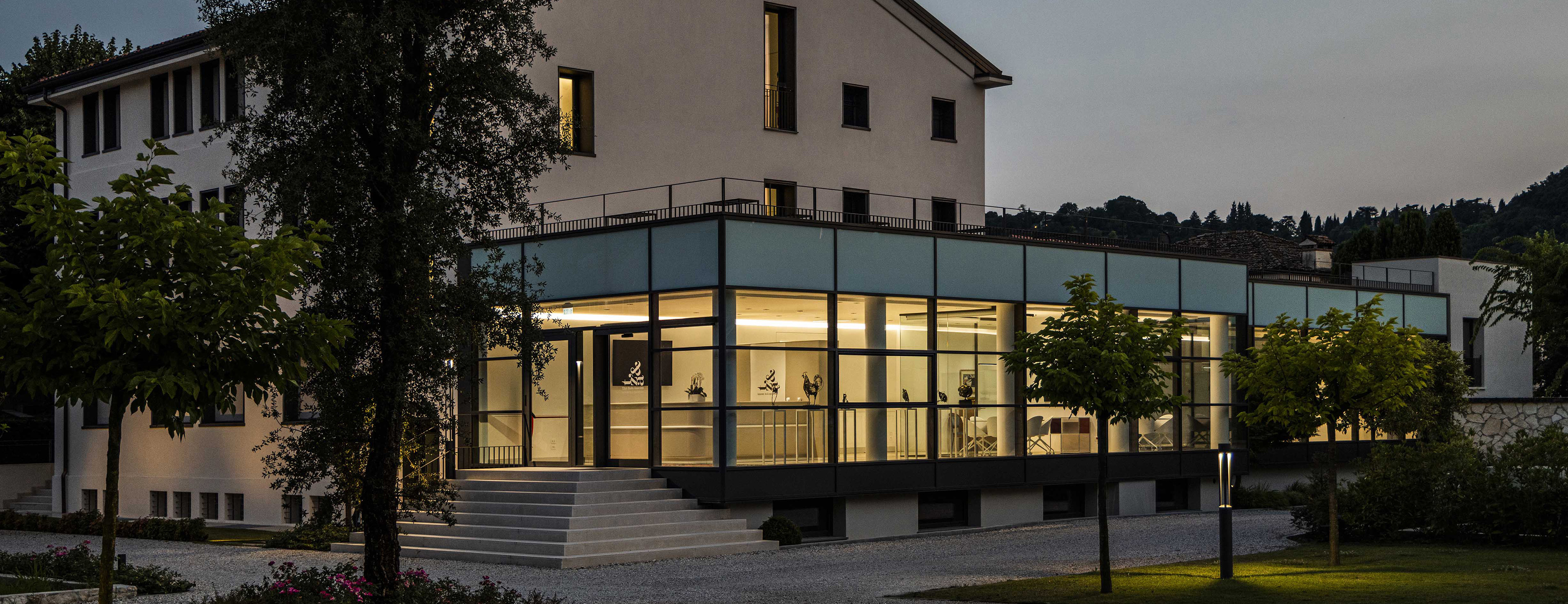 villa rotonda - Vista principale AZArchitetti